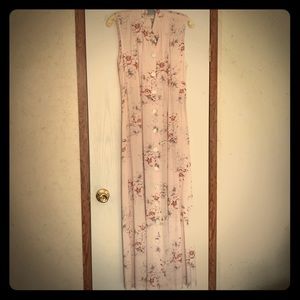 Beautiful Floral Long Summer Dress.... sz S.